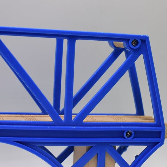 Sodor Bay BLUE BRIDGE - Thomas & Friends Wooden Railway 12" Used Good - Picture 6 of 12